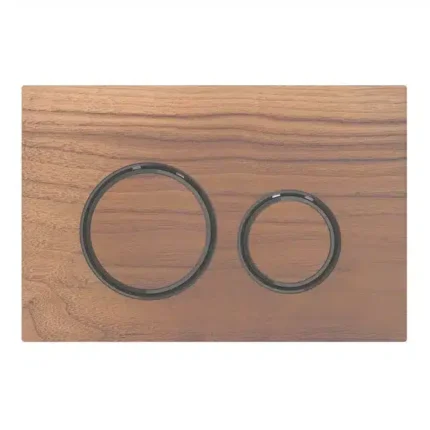 Geberit Kumanda Kapağı Sigma21 Çift Basmalı Ahşap/Siyah Krom - 115.651.JX.1 - Kumanda Panelleri (Gömme Rezervuar Butonları)