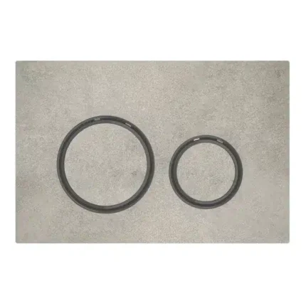 Geberit Kumanda Kapağı Sigma21 Çift Basmalı Beton / Siyah Krom - 115.651.JV.1 - Kumanda Panelleri (Gömme Rezervuar Butonları)