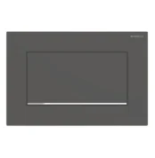 Geberit Kumanda Kapağı Sigma30 Tek Basmalı Mat Siyah / Parlak - 115.893.14.1 - Kumanda Panelleri (Gömme Rezervuar Butonları)