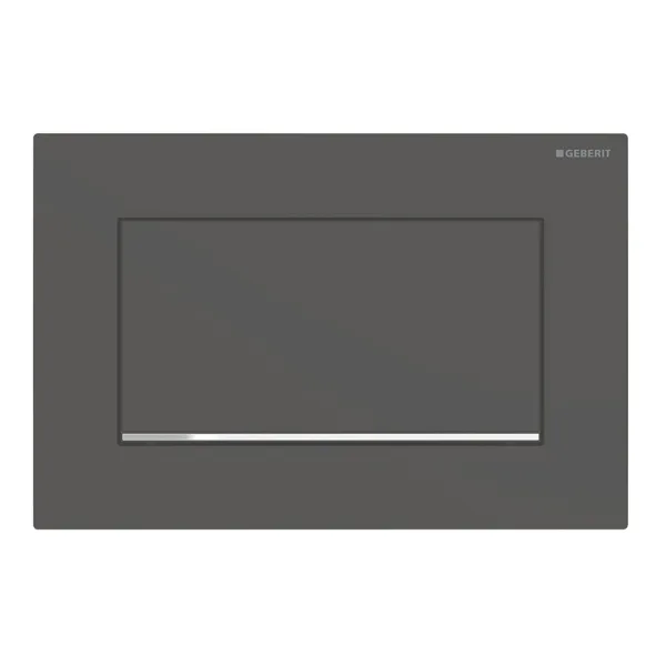 Geberit Kumanda Kapağı Sigma30 Tek Basmalı Mat Siyah / Parlak Geberit Kumanda Kapağı Sigma30 Tek Basmalı Mat Siyah / Parlak - 115.893.14.1 - Kumanda Panelleri (Gömme Rezervuar Butonları)