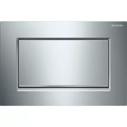 Geberit Kumanda Kapağı Sigma30 Tek Basmalı Parlak / Krom / Parlak - 115.893.KY.1 - Kumanda Panelleri (Gömme Rezervuar Butonları)