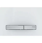 Geberit Kumanda Kapağı Sigma50 Çift Basmalı Beyaz / Krom