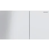 Geberit Kumanda Kapağı Sigma70 Çift Basmalı 12 Cm Rezervuarlar İçin Beyaz Cam