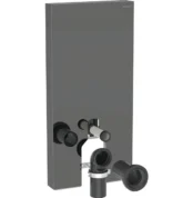 Geberit Monolith Plus Rezervuar Yere Oturan Klozet İçin 101 Cm Antrasit - 131.201.JK.7 - Duvar Önü Rezervuar