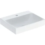 Geberit ONE 50x40 Beyaz Çanak Lavabo Batarya Deliksiz - 505.031.01.6 - Çanak Lavabo