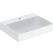 Geberit ONE 50x40 Beyaz Çanak Lavabo Batarya Deliksiz - 505.031.01.6 - Çanak Lavabo