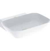 Geberit ONE çanak lavabo kabuk şekilli dikey çıkış - 505.041.01.6 - Çanak Lavabo