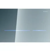 Geberit Sigma 80 - 8 Cm (2016) Gömme Rezervuar İçin Aynalı Cam Kumanda Kapağı - 116.092.SM.6 - Kumanda Panelleri (Gömme Rezervuar Butonları)
