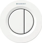 Geberit Type 01 12 Cm Çift Basmalı Beyaz - 116.042.11.1 - Kumanda Panelleri (Gömme Rezervuar Butonları)