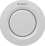 Geberit Type 01 12 Cm Tek Basmalı Mat Krom - 116.040.JQ.1 - Kumanda Panelleri (Gömme Rezervuar Butonları)
