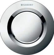 Geberit Type 01 12 Cm Tek Basmalı Parlak Krom - 116.040.21.1 - Kumanda Panelleri (Gömme Rezervuar Butonları)