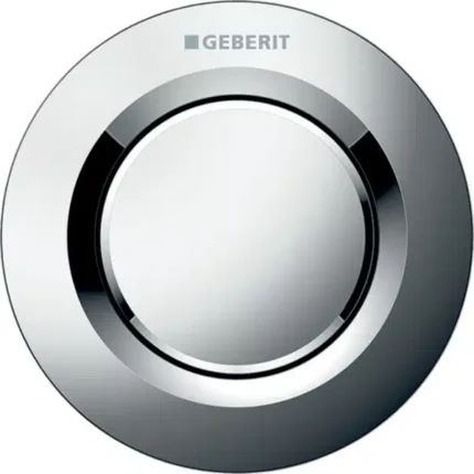 Geberit Type 01 12 Cm Tek Basmalı Parlak Krom - 116.040.21.1 - Kumanda Panelleri (Gömme Rezervuar Butonları)