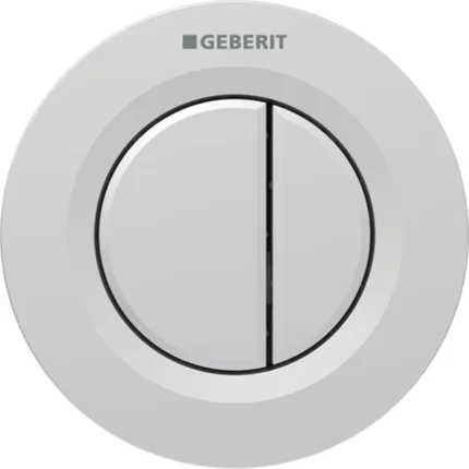 Geberit Type 01 8 Cm Çift Basmalı Mat Krom - 116.043.JQ.1 - Kumanda Panelleri (Gömme Rezervuar Butonları)