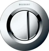 Geberit Type 01 8 Cm Çift Basmalı Parlak Krom - 116.043.21.1 - Kumanda Paneli