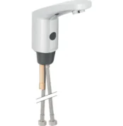 Geberit Type 186 Fotoselli Batarya Çift Su Giriş Dıştan Mikserli Pilli - 116.255.21.1 - Fotoselli Lavabo Bataryası