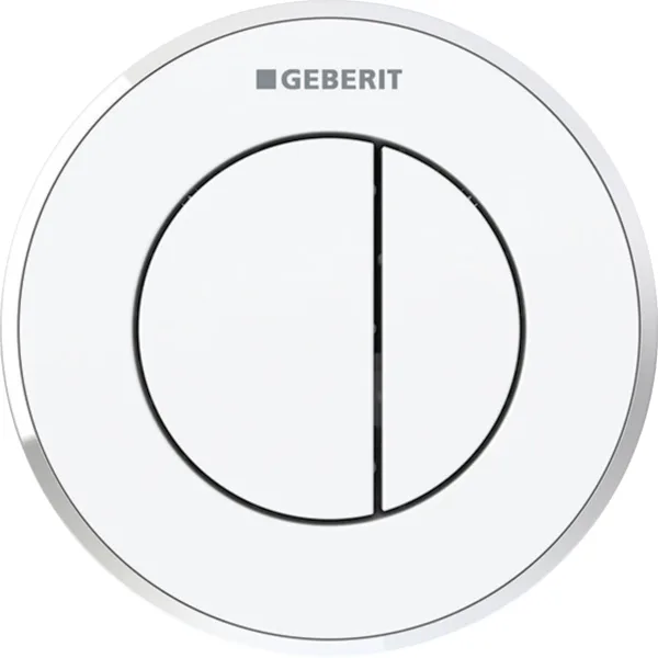 Geberit Type 8 12 Cm Çift Basmalı Beyaz / Parlak / Beyaz Geberit Type 8 12 Cm Çift Basmalı Beyaz / Parlak / Beyaz - 116.056.KJ.1 - Kumanda Panelleri (Gömme Rezervuar Butonları)