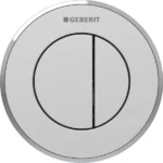 Geberit Type 8 12 Cm Çift Basmalı Mat / Parlak / Mat - 116.056.JQ.1 - Kumanda Panelleri (Gömme Rezervuar Butonları)