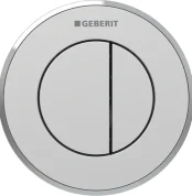 Geberit Type 8 12 Cm Çift Basmalı Mat / Parlak / Mat - 116.056.JQ.1 - Kumanda Panelleri (Gömme Rezervuar Butonları)