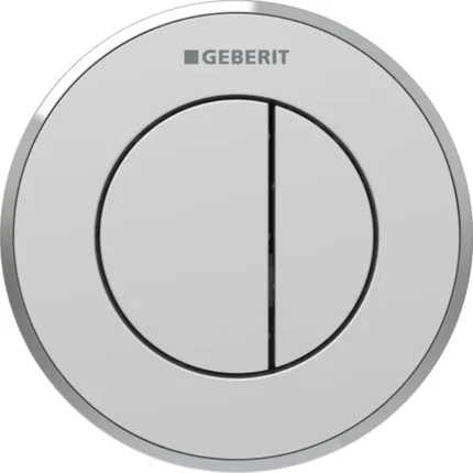 Geberit Type 8 12 Cm Çift Basmalı Mat / Parlak / Mat - 116.056.JQ.1 - Kumanda Panelleri (Gömme Rezervuar Butonları)