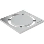Geberit Dairesel 8 x 8 cm Yer Süzgec Izgarası - 154.311.00.1 - Duş Kanalı ve Yer Sifonu