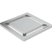 Geberit Kare 8 x 8 cm Yer Süzgec Izgarası - 154.312.00.1 - Duş Kanalı ve Yer Sifonu