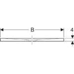 Geberit Olona 100 x 100 cm Kare Duş Teknesi - 550.752.00.1 - Kare Duş Teknesi - 3