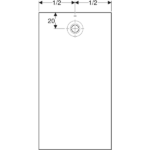 Geberit Olona 140 x 90 cm Dikdörtgen Duş Teknesi - 550.769.00.1 - Dikdörtgen Duş Teknesi - 1