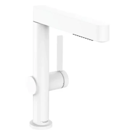Hansgrohe Finoris Mat Beyaz Lavabo Bataryası - 76063700 - Lavabo Bataryası