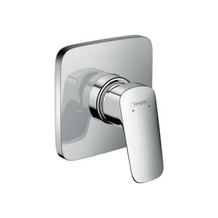 Hansgrohe Logis Ankastre Tek Kollu Krom Duş Bataryası - 71604000 - Ankastre Duş Bataryası