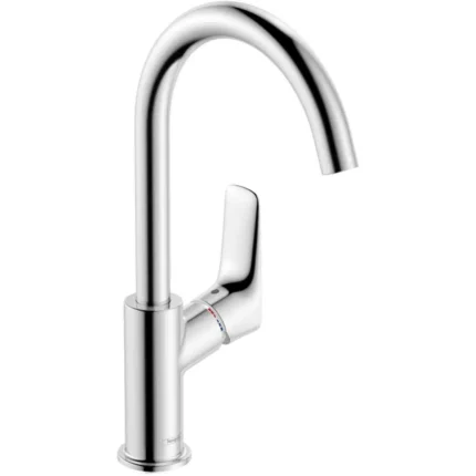 Hansgrohe Logis Tek Kollu 210 Kumandalı Lavabo Bataryası - 71130000 - Lavabo Bataryası