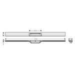Hansgrohe RainDrain Flex Mat Paslanmaz Çelik Duş Kanalı 120 cm - 56054800 - Duş Kanalı ve Yer Sifonu - 1