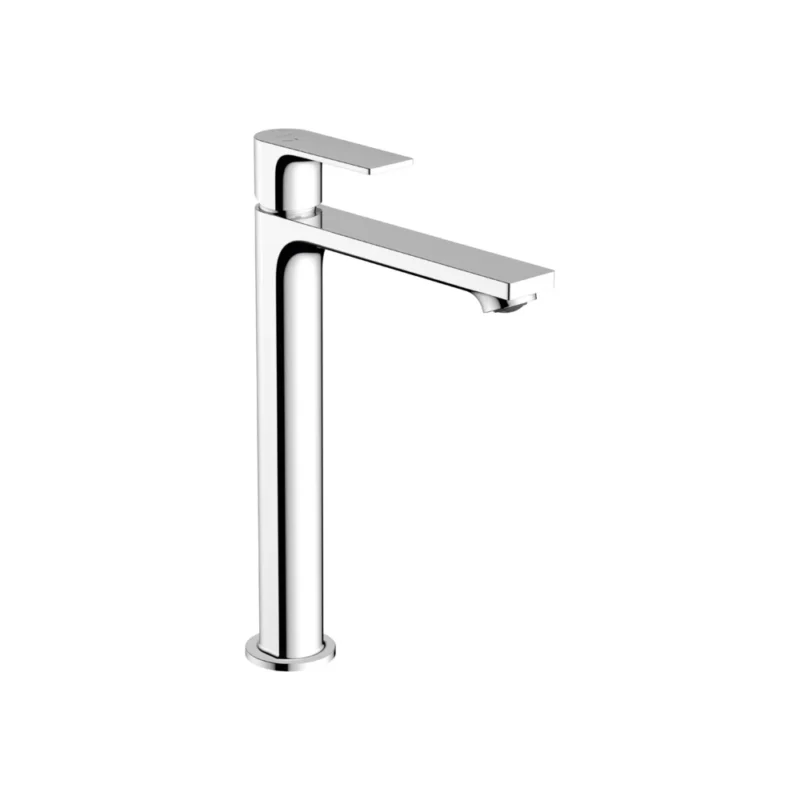 Hansgrohe Rebris E Tek kollu Krom Kumandalı lavabo bataryası - 72591000 - Lavabo Bataryası