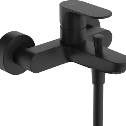 Hansgrohe Rebris S Satin Siyah Banyo Bataryası - 72440670 - Banyo Bataryası