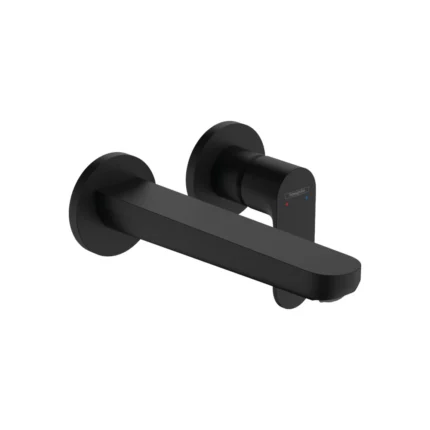 Hansgrohe Rebris S Tek Kollu Ankastre Satin Siyah Lavabo Bataryası - 72528670 - Ankastre Lavabo Bataryası