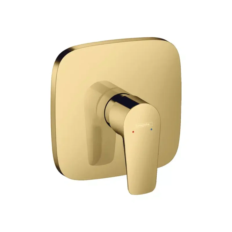 Hansgrohe Talis E Ankastre Tek Kollu Altın Duş Bataryası