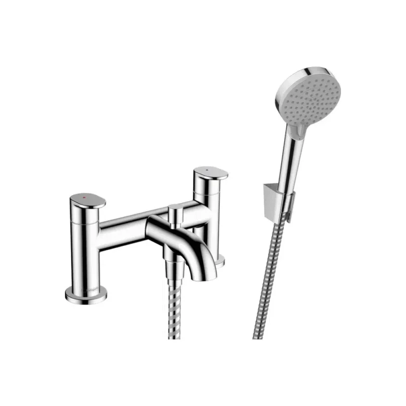 Hansgrohe Vernis Blend 2 Delikli Kenarlı Banyo Bataryası - 71461000 - Banyo Bataryası