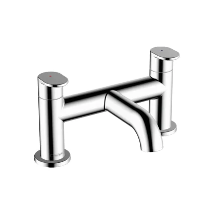 Hansgrohe Vernis Blend 2 Delikli Kenarlı Banyo Bataryası - 71442000 - Banyo Bataryası