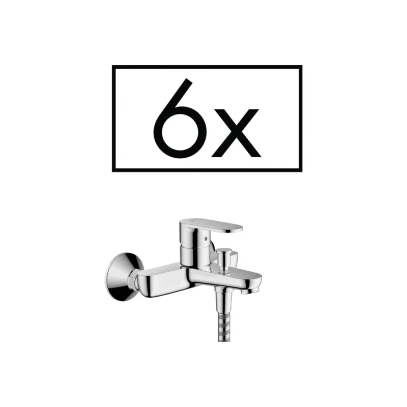 Hansgrohe Vernis Blend Tek Kollu Krom Banyo Bataryası - 71447000 - Banyo Bataryası