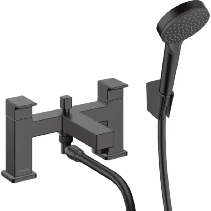 Hansgrohe Vernis Shape Mat Siyah Lavabo Bataryası - 71462670 - Lavabo Bataryası