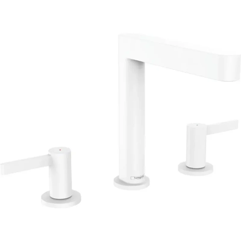 Hansgrohe Vivenis Mat Beyaz Lavabo Bataryası - 76034700 - Lavabo Bataryası