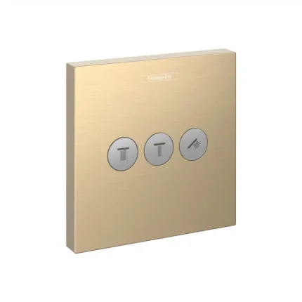  Hansgrohe ShowerSelect Valf Mat Bronz ankastre Banyo Bataryası