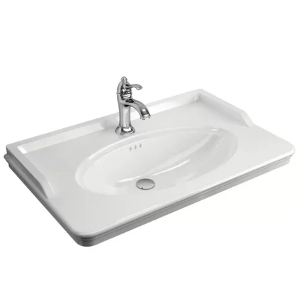 Kale Artdeco 80x50 Etajerli Lavabo