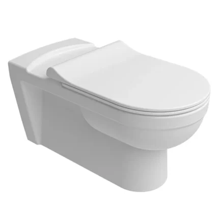 Kale Asistans 2.0 Asma Klozet Taharet Delikli + Ultra Slim Smart Kapak - 610100100276 - Asma Klozet