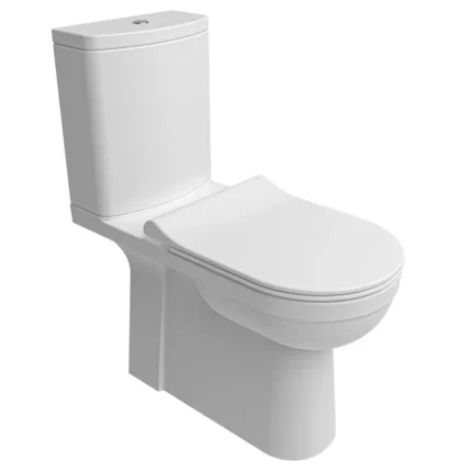 Kale Asistans 2.0 Universal Klozet Taharet Delikli+Alttan Çıkışlı Rezervuar+Ultra Slim Smart Kapak - 610100100280 - Duvara Sıfır Klozet