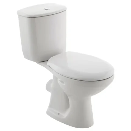 Kale İda Arkadan Çıkış Klozet Taharet Delikli+Alttan Çıkışlı Rezervuar+Klozet Kapak - 610100100081 - Duvara Sıfır Klozet