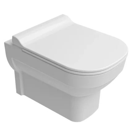 Kale Loft Smart Asma Klozet Taharet Delikli+Ultra Slim Smart Kapak - 610100100641 - Asma Klozet