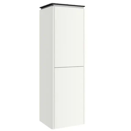 Kale Lotus 45cm Boy Dolap Mat Beyaz/Pallısandro - 310300102002 - Boy Dolaplar