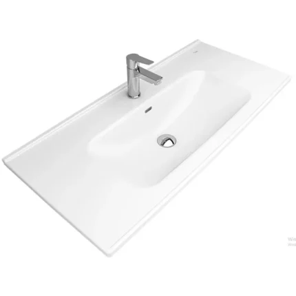 Kale Mood 2.0 100x45 Etajerli Lavabo - 310200200497 - Dolap Uyumlu Lavabolar