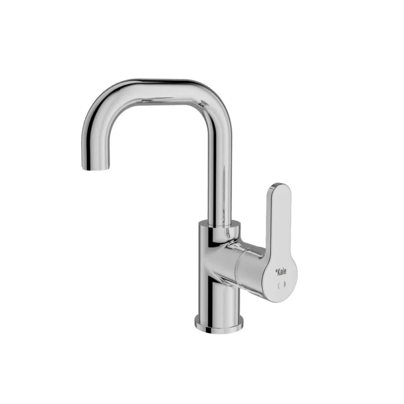 Kale Nova Döner Borulu Lavabo Bataryası - 410200502529 - Lavabo Bataryaları