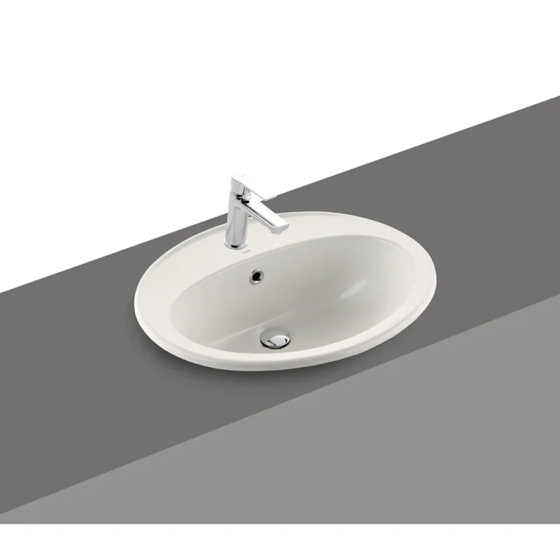 Kale Optimum 56x48 Tezgah Üstü Lavabo - 310200200093 - Yarım Tezgah Lavabo